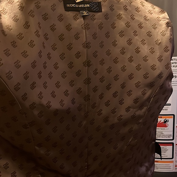 Rare Genuine rabbit fur Rocawear jacket - Picture 6 of 8